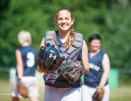 Catcher Alena Vašková