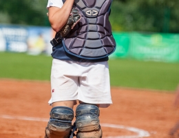 Catcher Alena Vašková